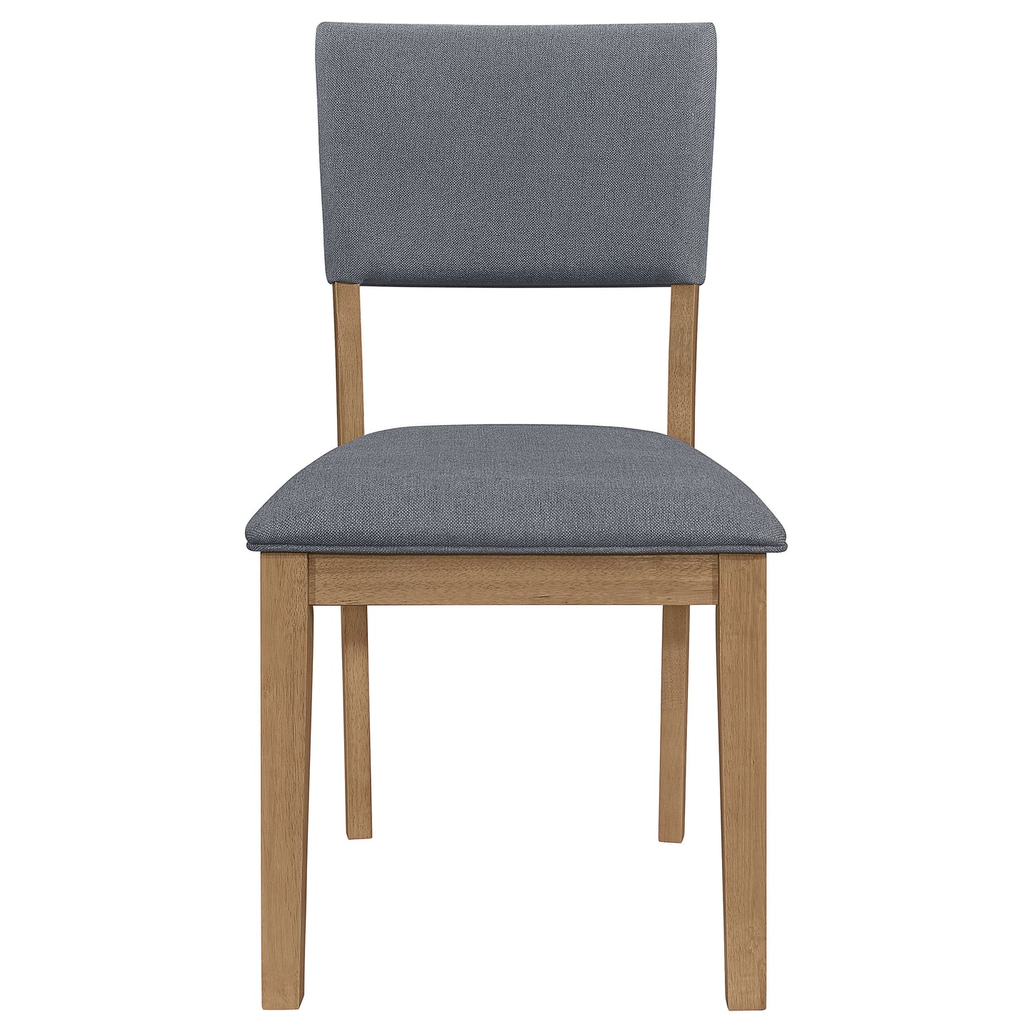 Sharon Fabric Upholstered Dining Side Chair Brown (Set of 2)