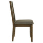 Alston Wood Dining Side Chair Knotty Nutmeg (Set of 2)