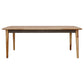 Partridge Rectangular 80-inch Dining Table Natural Sheesham