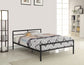 Fisher Metal Full Open Frame Bed Gunmetal