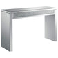 Gillian Mirrored Acrylic Entryway Console Table Silver