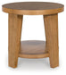 Kristiland Round End Table