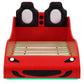 Cruiser Wood Twin LED Car Bed Red