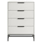 Sonora 4-drawer Bedroom Chest White