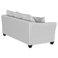 Salizar Upholstered Flared Arm Sofa Sand