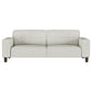 Deerhurst Upholstered Track Arm Tufted Sofa Greige