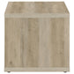 Frisco Square Engineered Wood Side End Table Distressed Pine