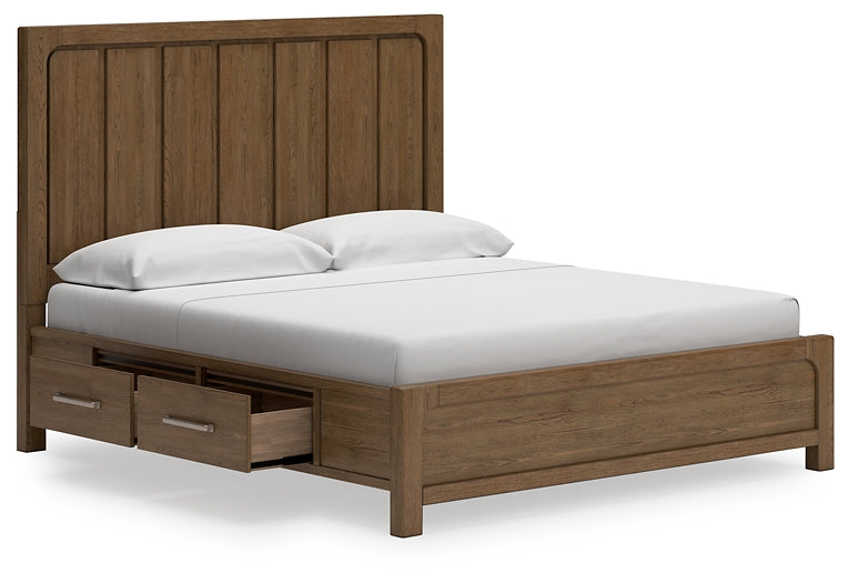 Cabalynn California King Panel Bed with Dresser