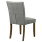 Cantley Upholstered Dining Side Chair Grey (Set of 2)