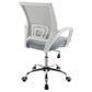 Felton Upholstered Adjustable Home Office Desk Chair Grey