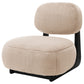 Duffie Upholstered Armless Accent Chair Camel