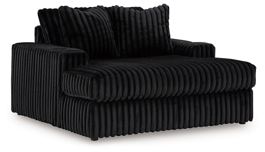 Midnight-Madness Oversized Chaise