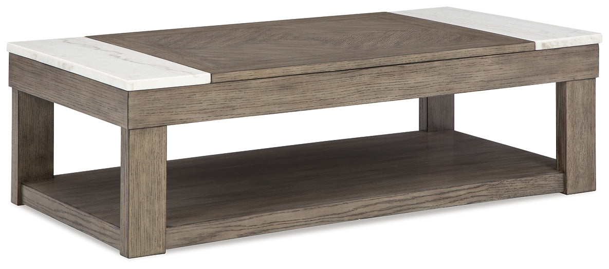 Loyaska Coffee Table with 2 End Tables