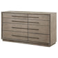 Durango 8-drawer Dresser Taupe Oak