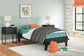 Socalle Twin Platform Bed with Nightstand