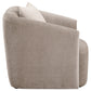 Townsend Chenille Upholstered Rolled Arm Chair Latte