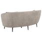 Ellorie 2-piece Upholstered Curved Sofa Set Beige