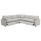 Collins 5-piece Modular Power Reclining Sectional Grey