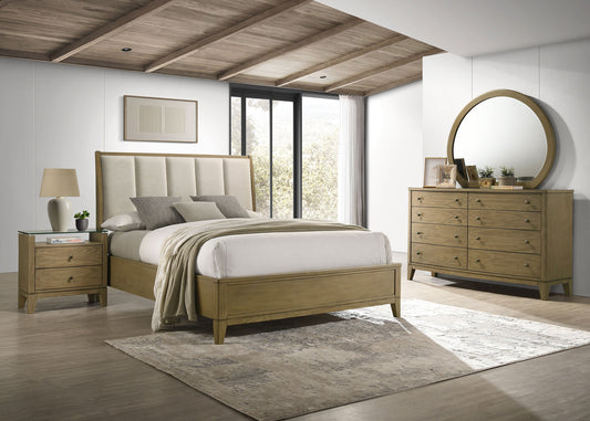 Granada 4-piece California King Bedroom Set Natural Pine