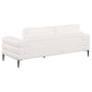 Jessel 3-piece Chenille Upholstered Sofa Set Ivory