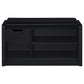 Arrington Storage Bench Black