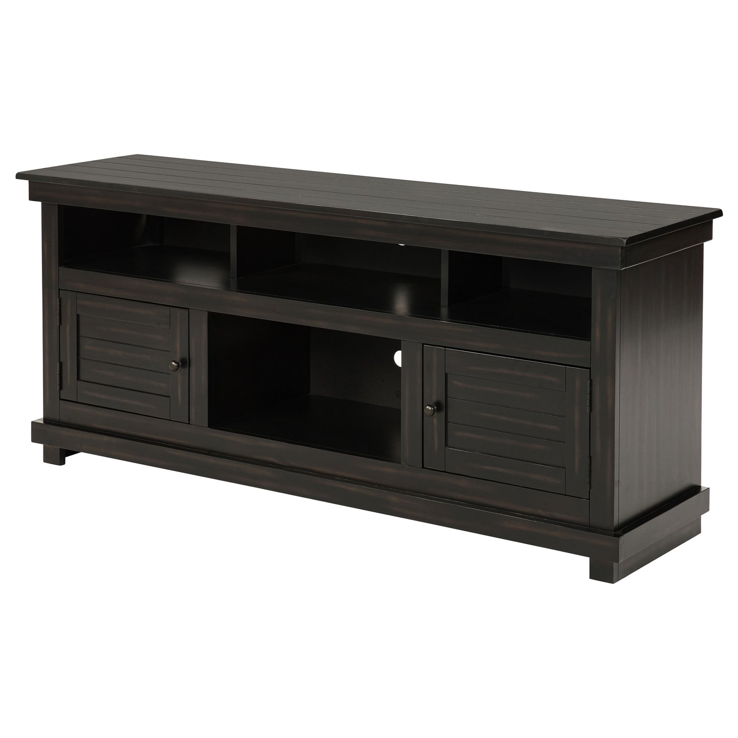 Payne 60-inch TV Stand Media Console Distressed Java