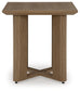 Serene Bay Square End Table