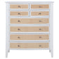 Bexhill 8-drawer Chest of Drawers White