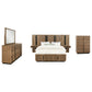 Terrace 6-piece Eastern King Panel Bedroom Set Ash Brown