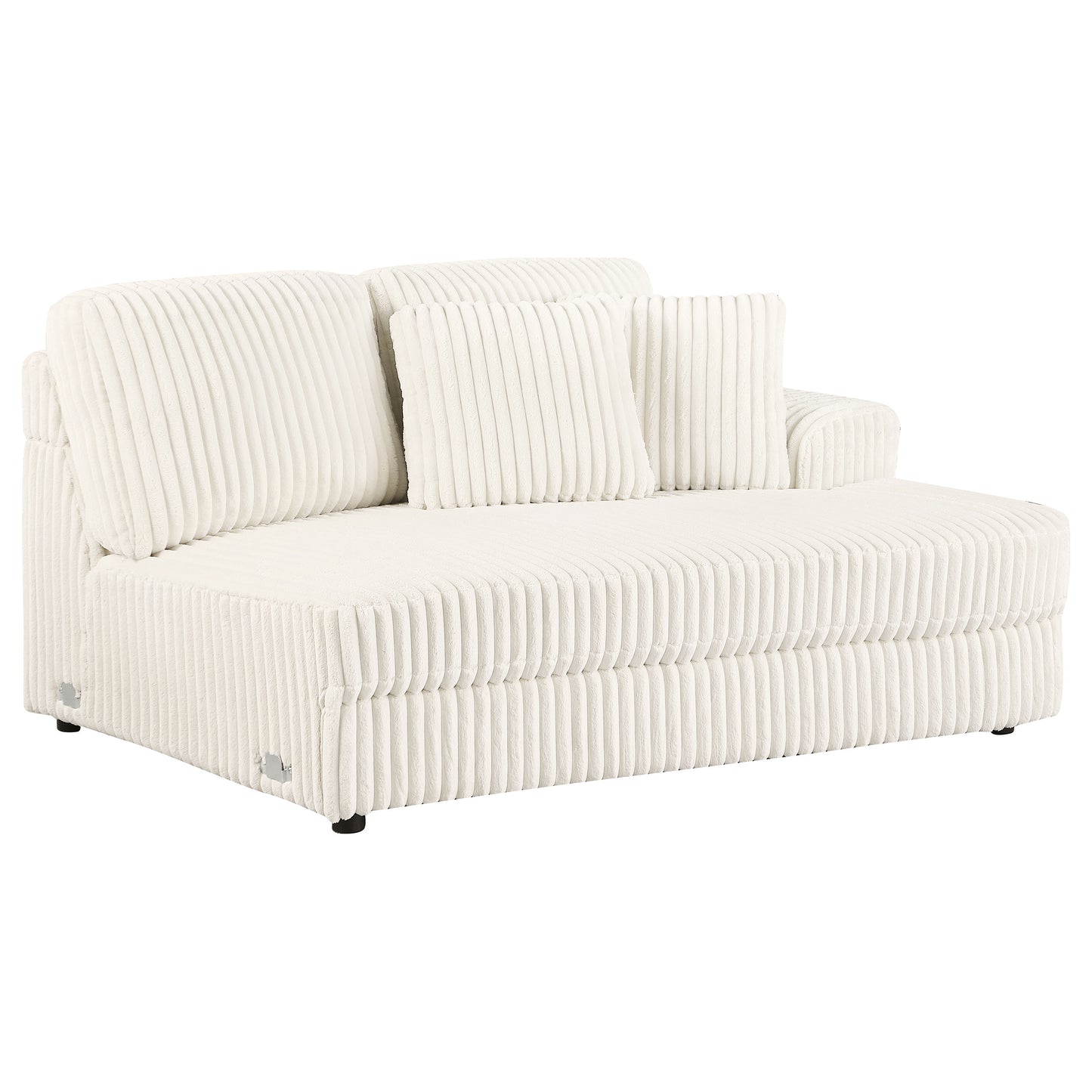 Emberson 5-piece Upholstered Modular Sectional Sofa Ivory