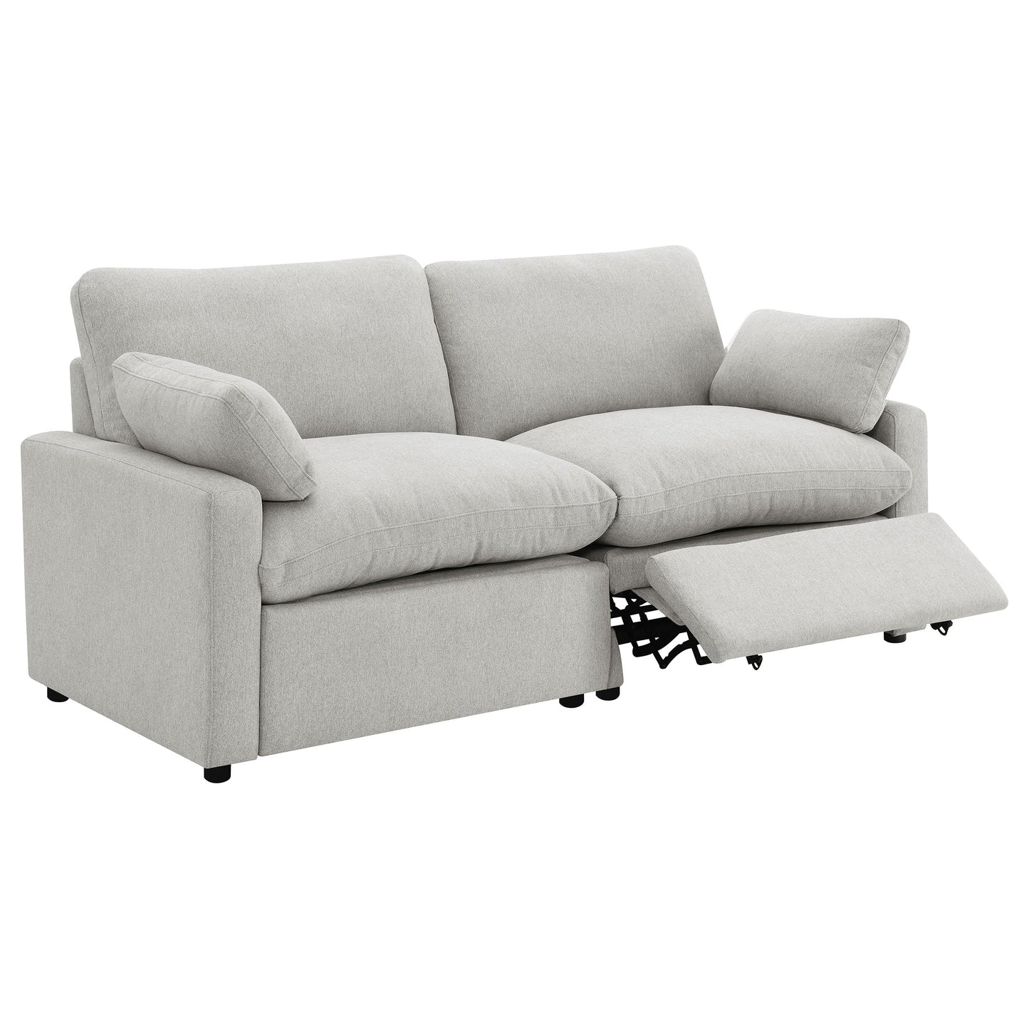 Collins Modular Power Loveseat Grey