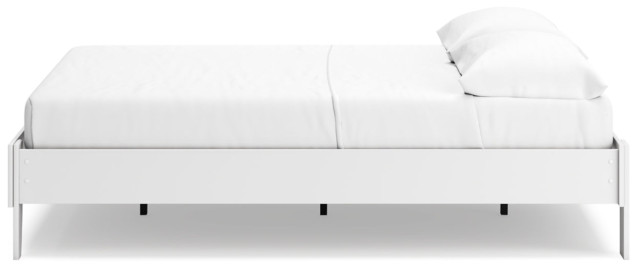 Socalle Queen Platform Bed with Dresser