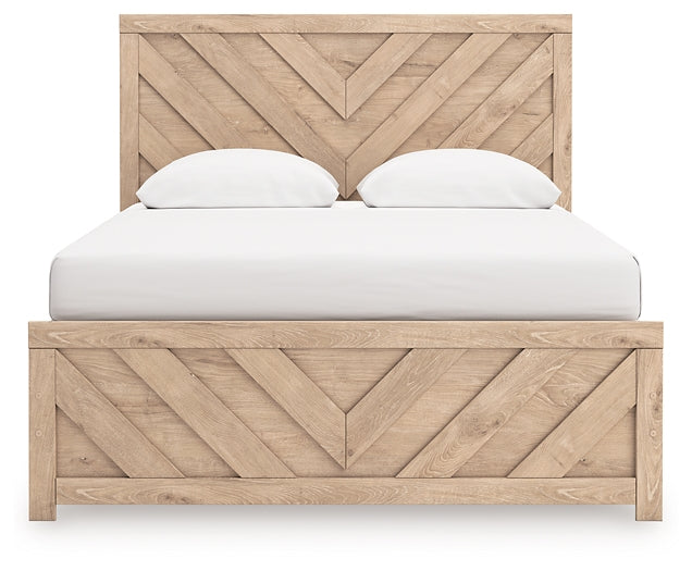 Sanginlane  Panel Bed