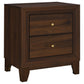 Welsley 5-piece California King Bedroom Set Walnut