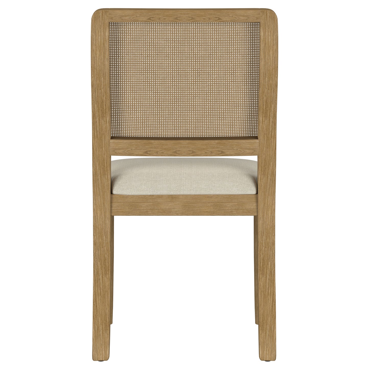 Arini Rattan Cane Dining Side Chair Sand Wash (Set of 2)