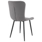 Horizon Upholstered Dining Side Chair Taupe (Set of 2)