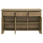 Adina 2-door 59-inch Sideboard Server Distressed Light Brown