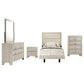 Trenton 5-piece Twin Bedroom Set Rustic Cream