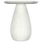 Perth 20-inch Side Table with Cloud-Shaped Top Off White