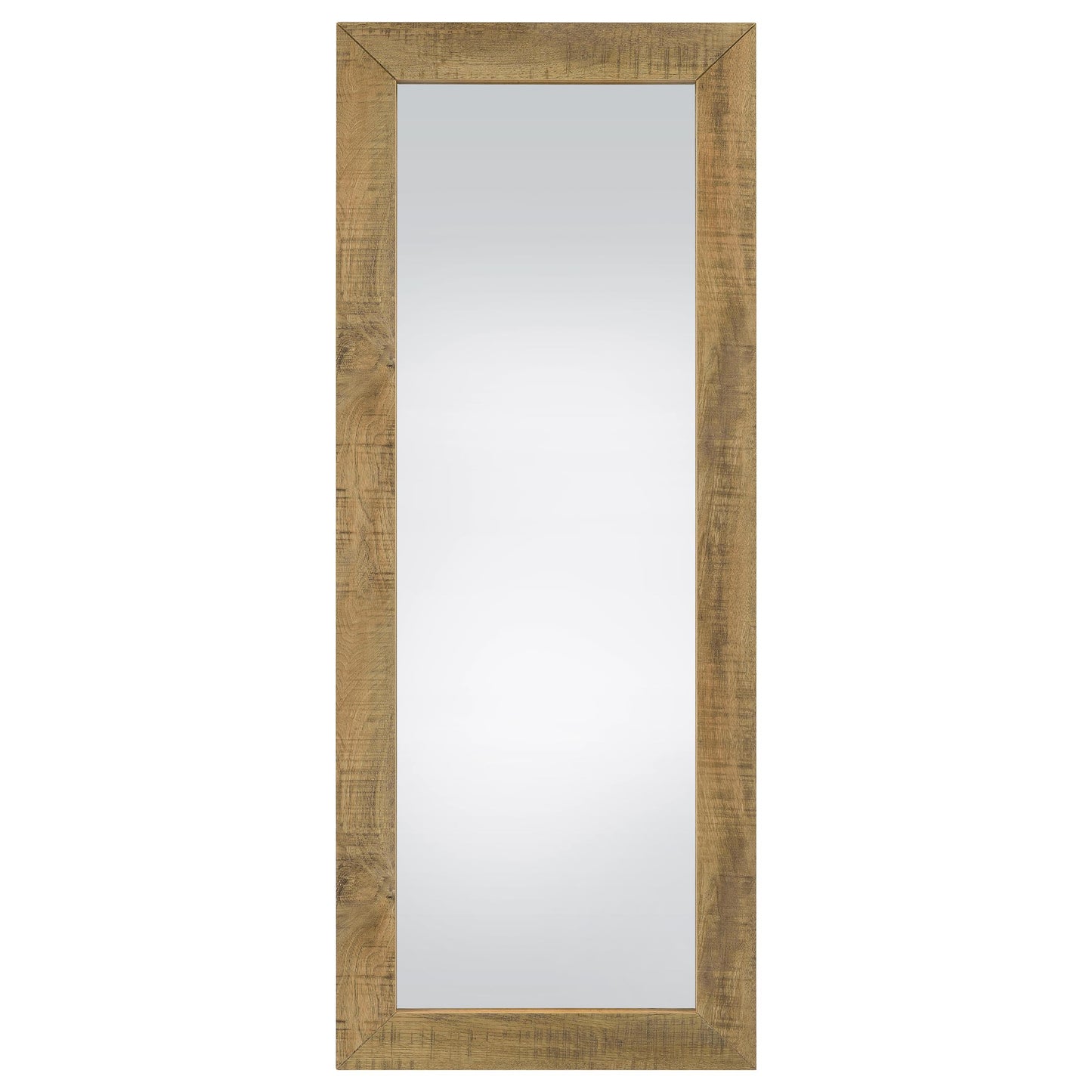 Cadence Tempered Glass Full Length Standing Mirror Mango