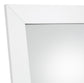 Cadence Tempered Glass Full Length Mirror White High Gloss