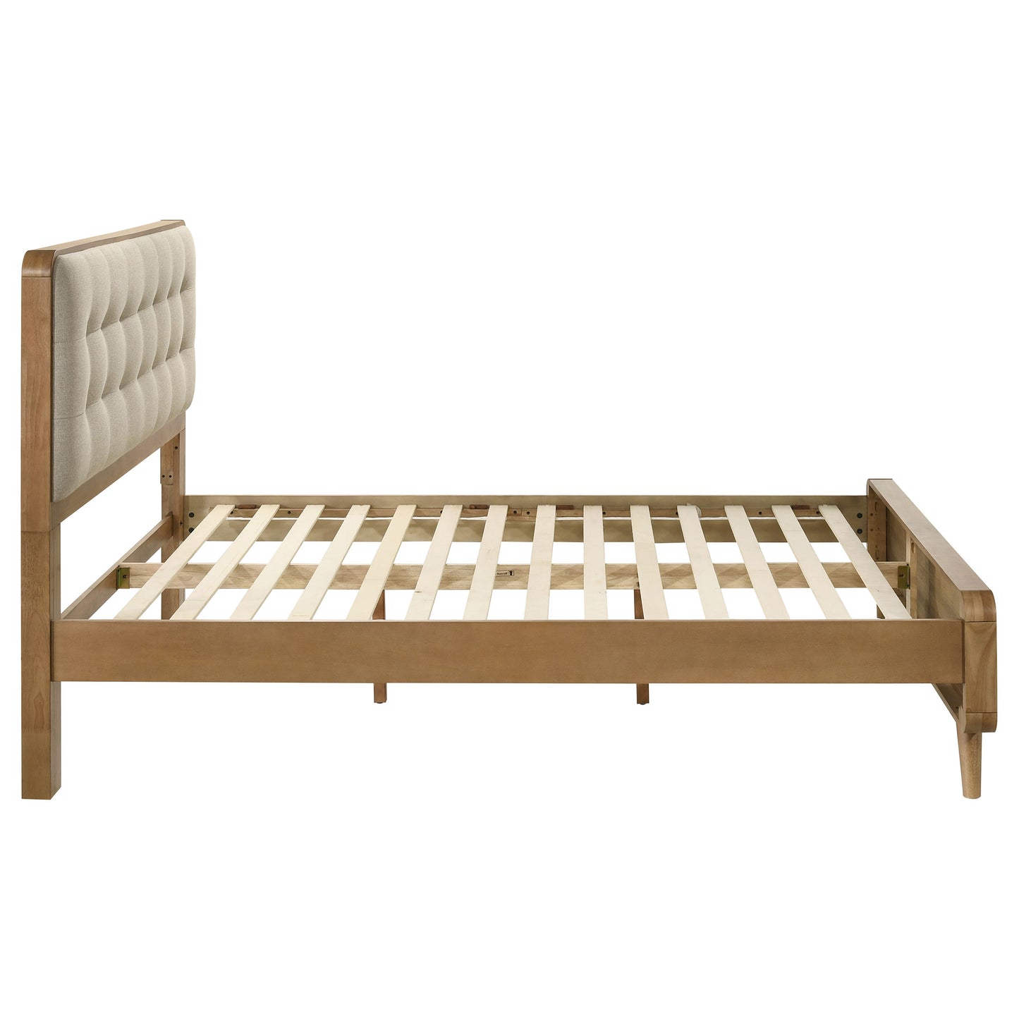 Robyn Wood California King Platform Bed Light Ash