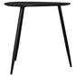 Odessa 3-piece Triangular Coffee and End Table Set Black