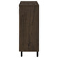 Brixton 2-door Entryway Shoe Storage Cabinets Smoked Oak