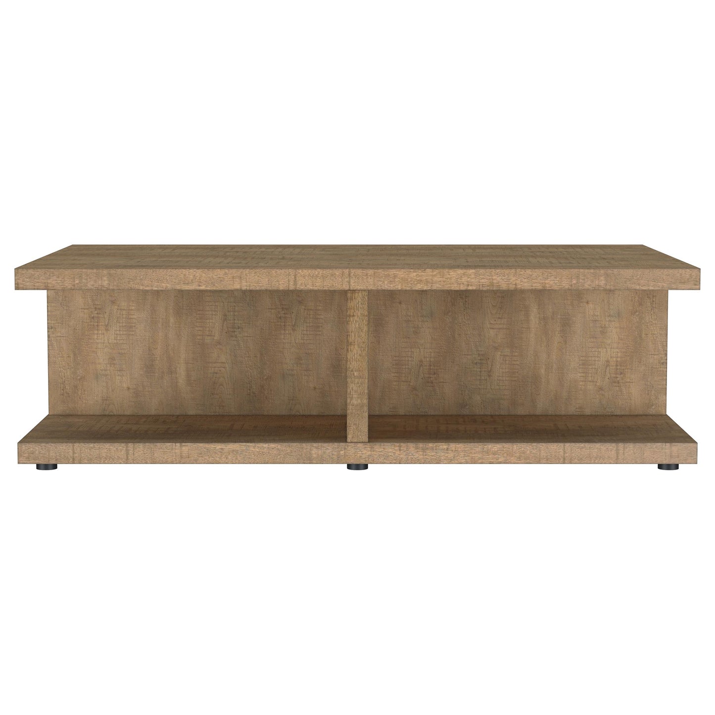 Cortona Square Engineered Wood Cocktail Coffee Table Mango