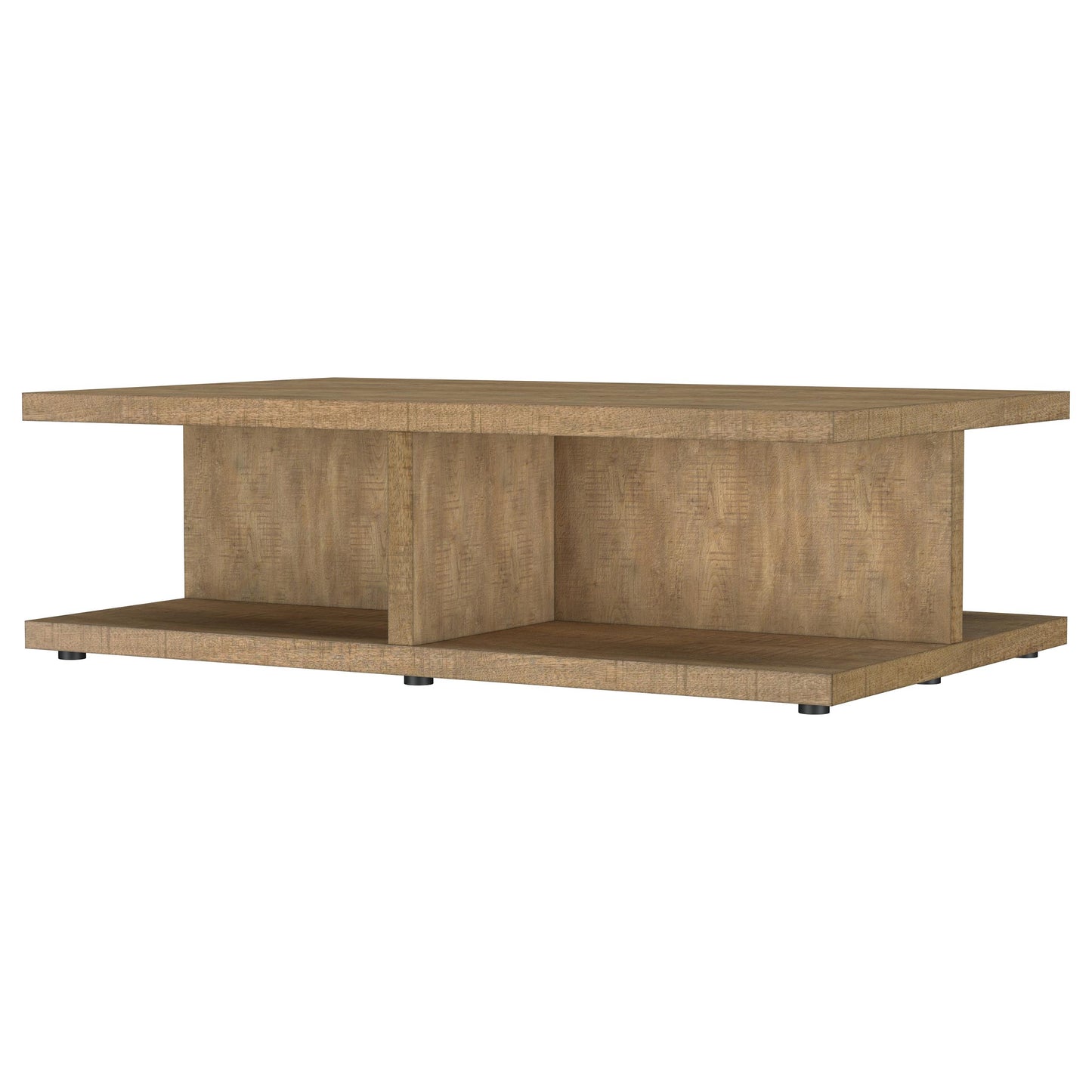 Cortona Square Engineered Wood Cocktail Coffee Table Mango