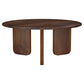 Dale 3-piece Solid Wood Coffee and End Table Set Brown