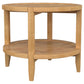 Camillo 3-piece Round Coffee and End Table Set Maple