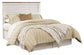 Willowton / Panel Headboard With Dresser