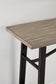 Lesterton Counter Height Dining Table and 2 Barstools